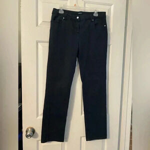 Women’s Black Bogari Denim Jeans‎ Size 12 Inseam 30”